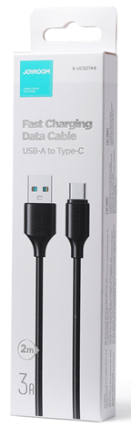 Joyroom Joyroom USB-C till USB-A kabel 2m - Svart