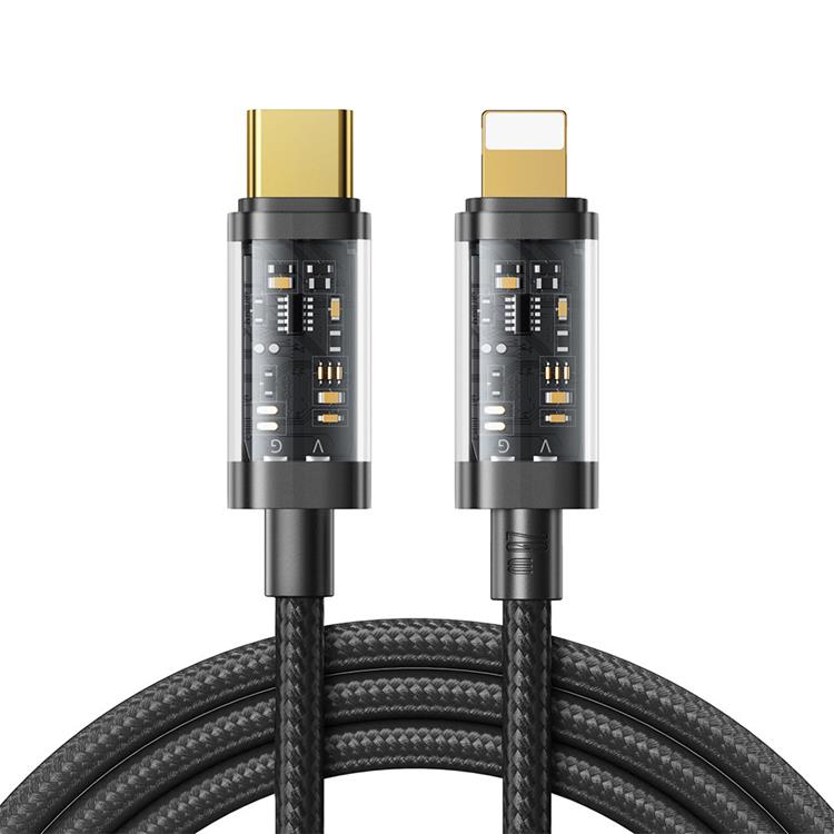 Joyroom Joyroom USB-C till Lightning kabel 20W 1.2m - Svart