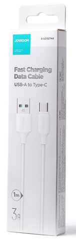Joyroom Joyroom USB-C till USB-A kabel 1m - Vit