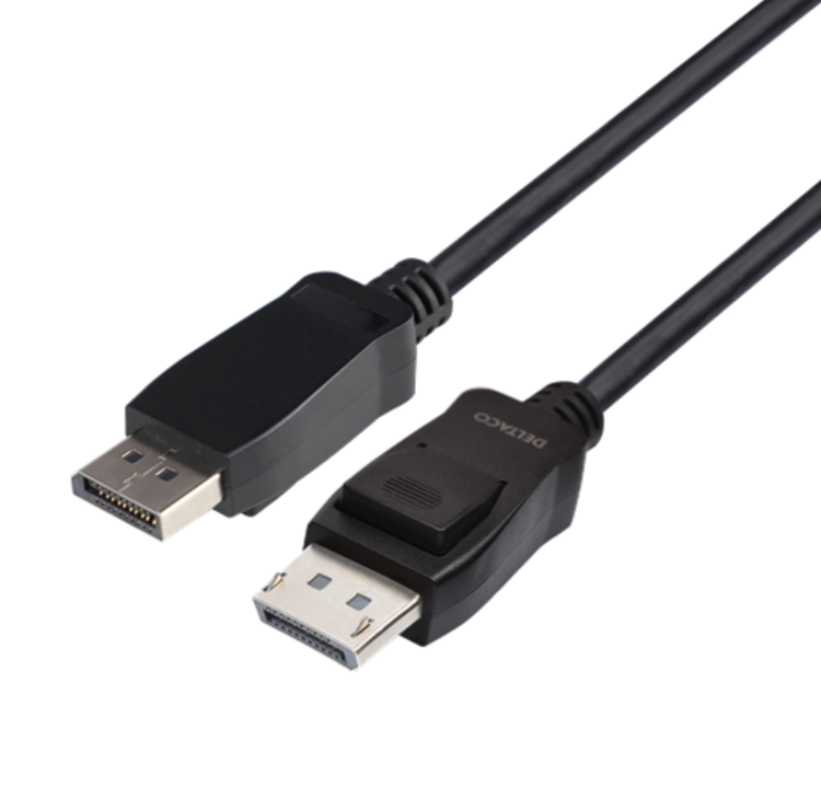 UTGATT1 Deltaco LSZH DisplayPort Kabel 3m - Svart