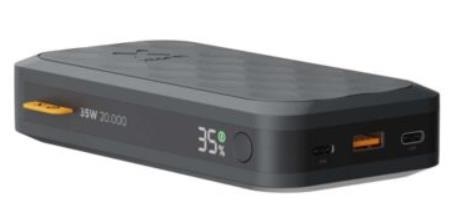 Xtorm Xtorm Powerbank USB-C 20000mAh PD 35W 2xUSB-C - Svart