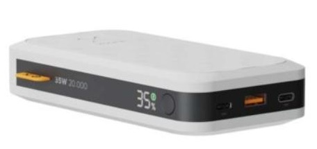 Xtorm Xtorm Powerbank USB-C 20000mAh PD 35W 2xUSB-C - Vit