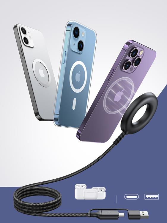 Joyroom Joyroom MagSafe Trådlös Laddare 15W - Svart