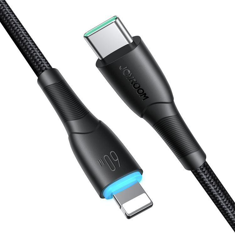 Joyroom Joyroom Starry USB-C till USB-C kabel 60W 1m - Svart