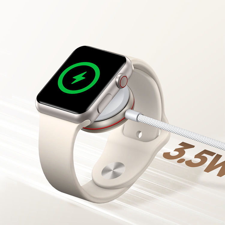 Joyroom Joyroom Inductive Trådlös Laddare Apple Watch USB-C - Vit