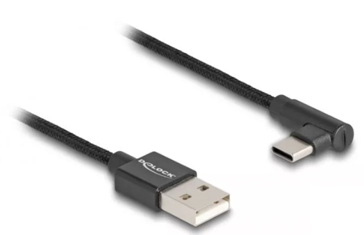 UTGATT1 Delock USB-A 2.0 till USB-C Kabel 3m - Svart