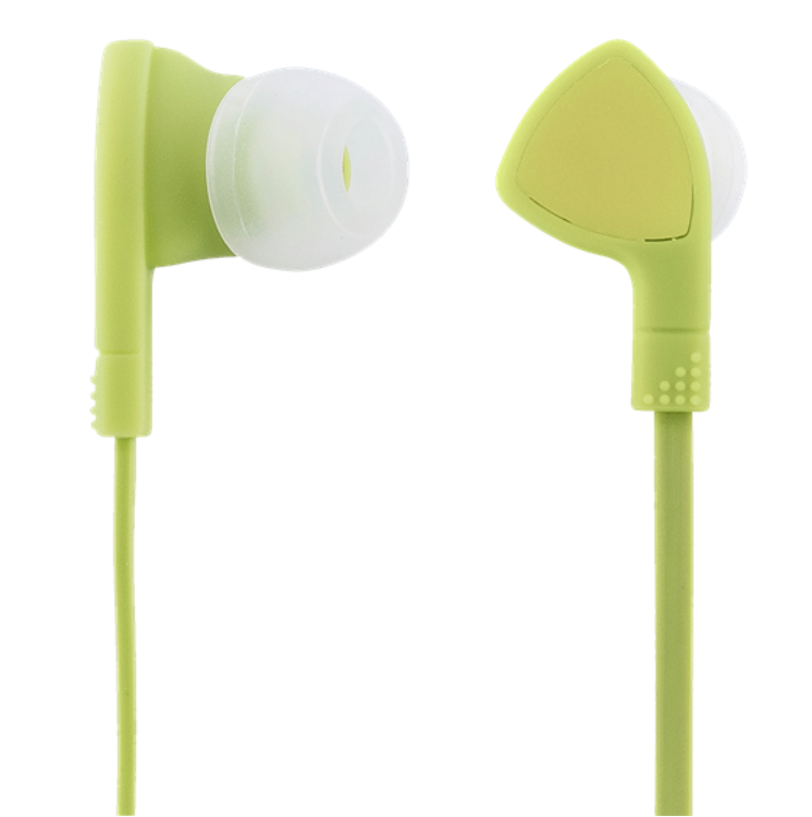 UTGATT1 Streetz In-ear Mörlurar Med Mikrofon 3.5 mm - Lime Grön