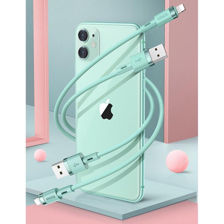 Joyroom Joyroom USB-A till Lightning kabel 2.4A 1.2m - Vit