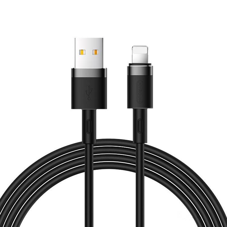 Joyroom Joyroom USB-A till Lightning kabel 2.4A 1.2m - Svart