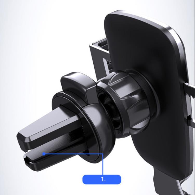 OEM Gravity Smartphone Bilhållare Ventilationsgaller - Svart