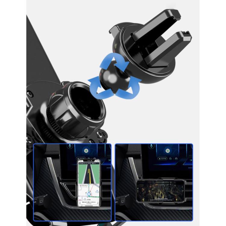 OEM Universal Gravity Bilhållare - Mörkgrå