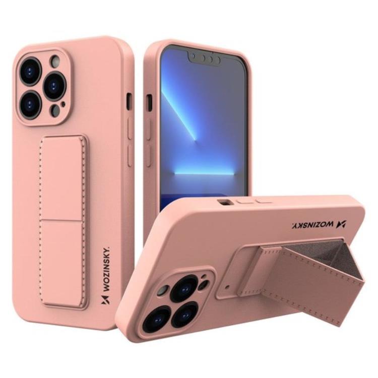 Wozinsky Wozinsky iPhone 13 Pro Skal med Kickstand - Rosa