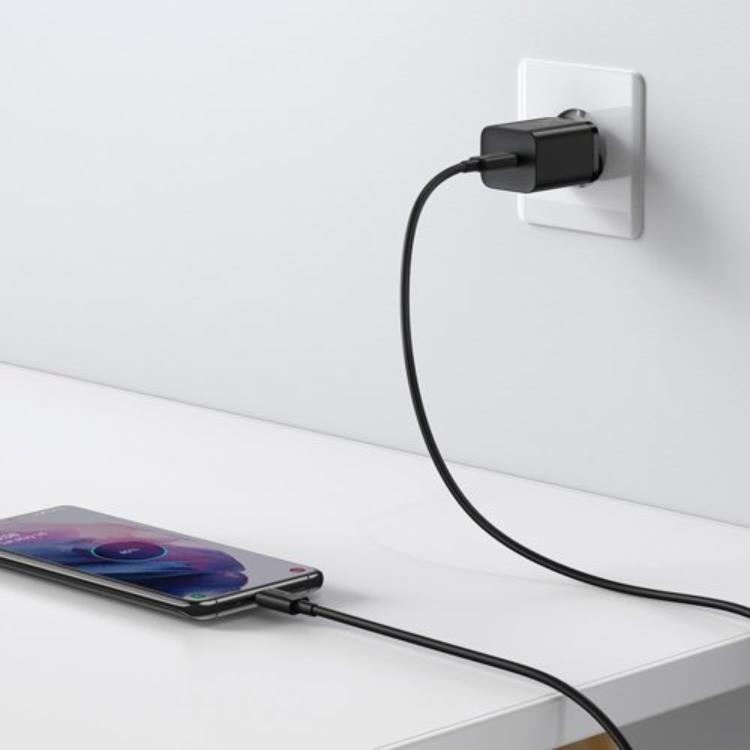 BASEUS Baseus Super Väggladdare USB-C 25W - Svart
