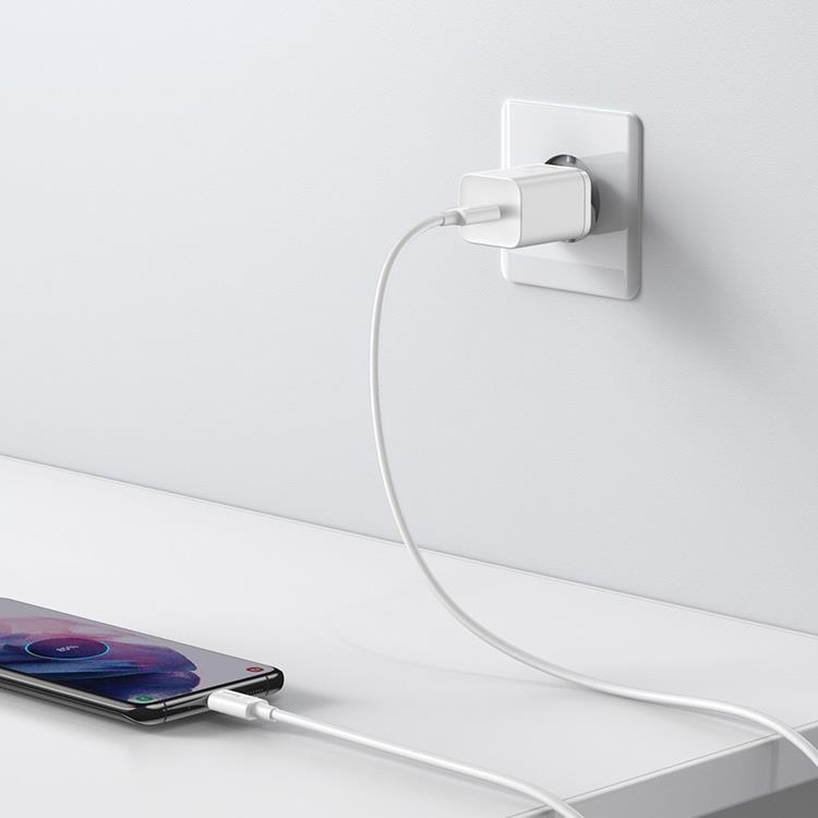BASEUS Baseus Super Väggladdare USB-C 25W - Vit