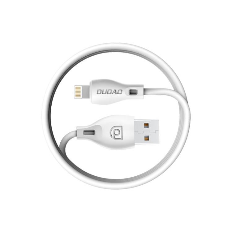 Dudao Dudao USB-A till Lightning kabel 1m - Vit