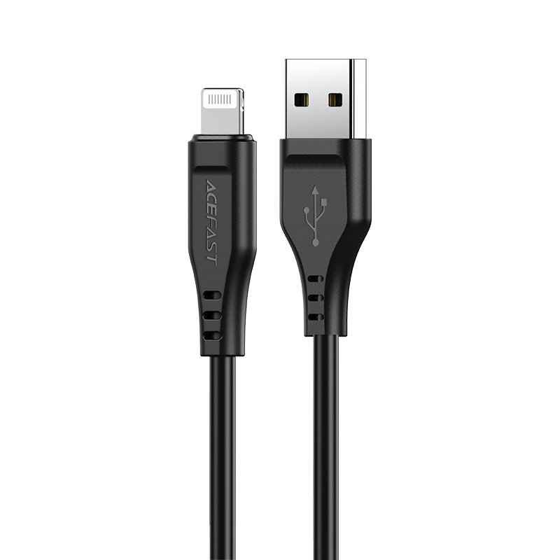 Acefast Acefast USB-A till Lightning kabel 1.2m - Svart
