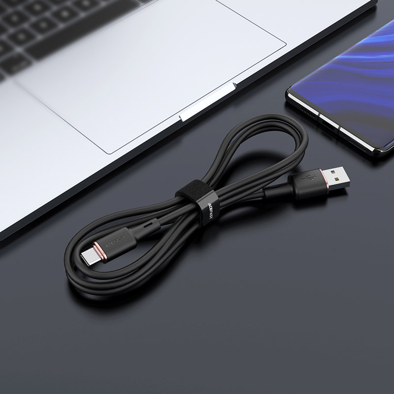 Acefast Acefast USB-C till USB-A kabel 1.2m - Svart