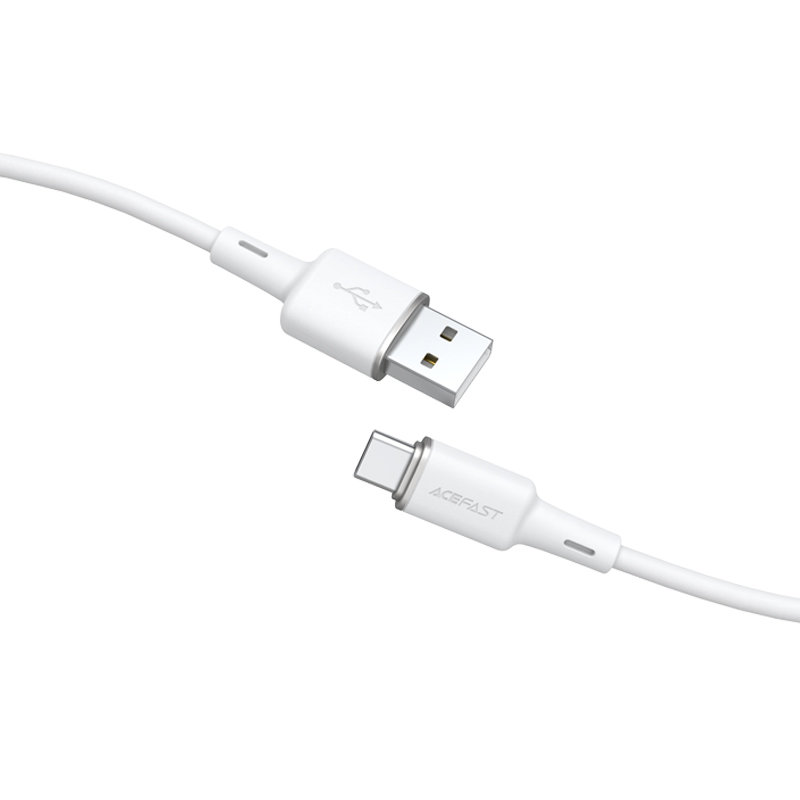 Acefast Acefast USB-C till USB-A kabel 1.2m - Vit