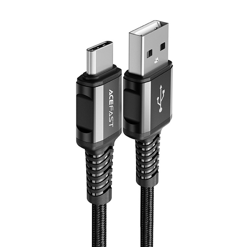 Acefast Acefast USB-C till USB-A kabel 1.2m - Svart
