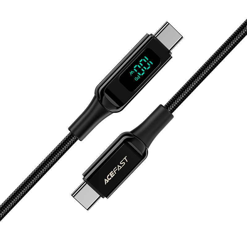 Acefast Acefast USB-C till USB-C 100W 2m - Svart