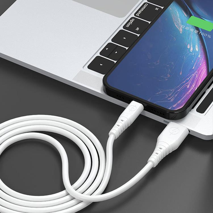 Dudao Dudao USB-C till USB-A kabel 1m - Vit