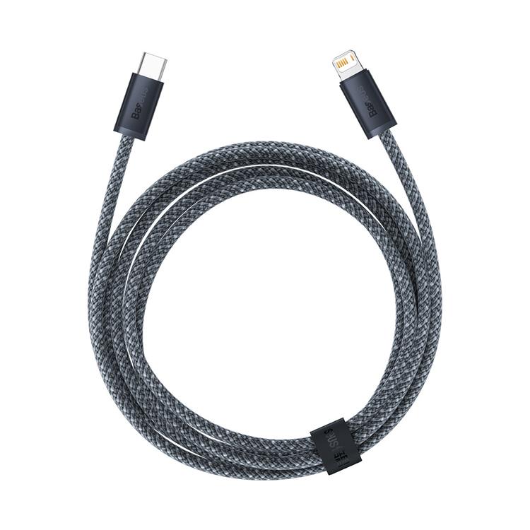 BASEUS Baseus USB-C till Lightning kabel 20W 2m - Grå