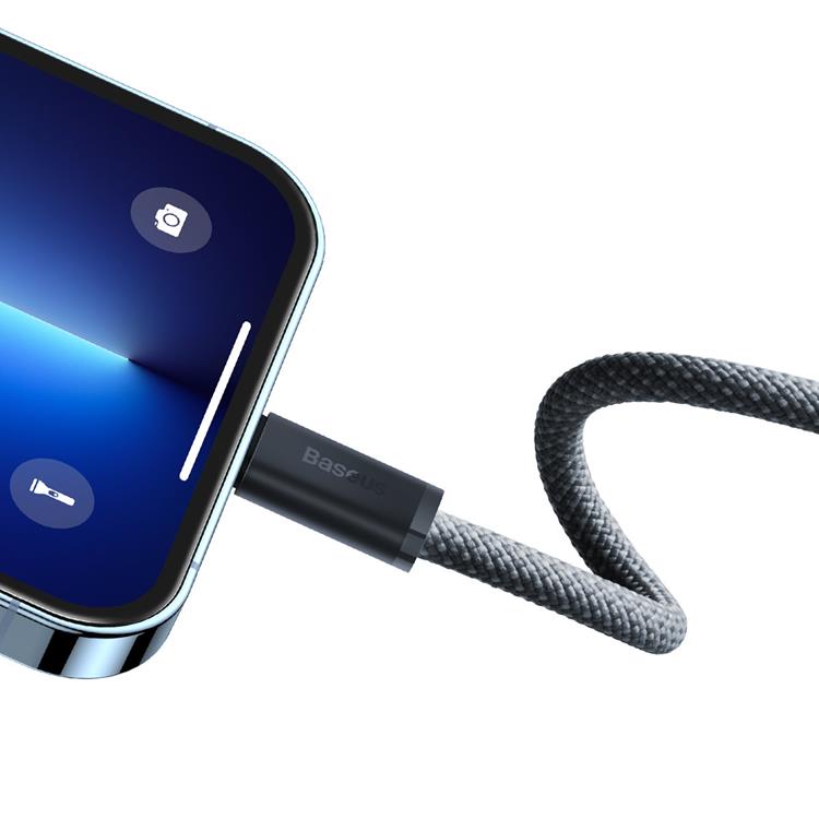 BASEUS Baseus USB-C till Lightning kabel 20W 2m - Grå