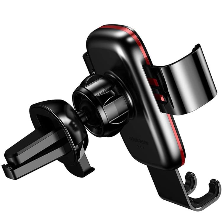 BASEUS Baseus Metal Bilhållare Luftventil - Svart