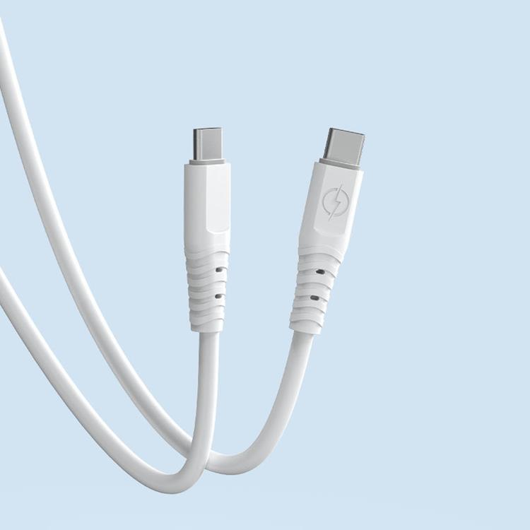 Dudao Dudao USB-C till USB-C 100W Kabel 1m - Vit