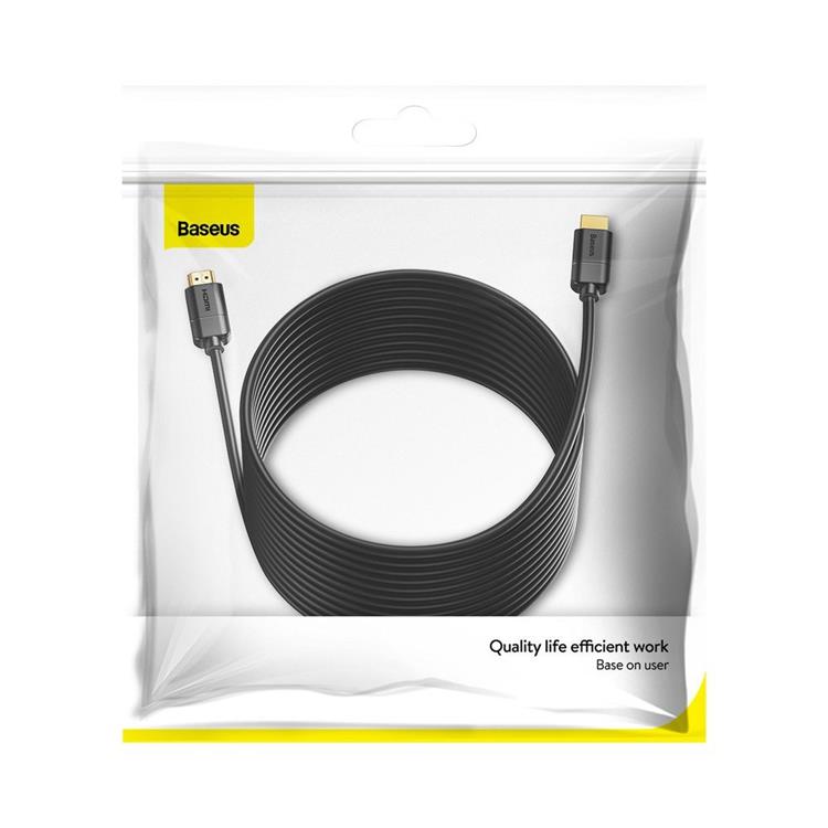 BASEUS Baseus HDMI 4K Kabel 8 m - Svart