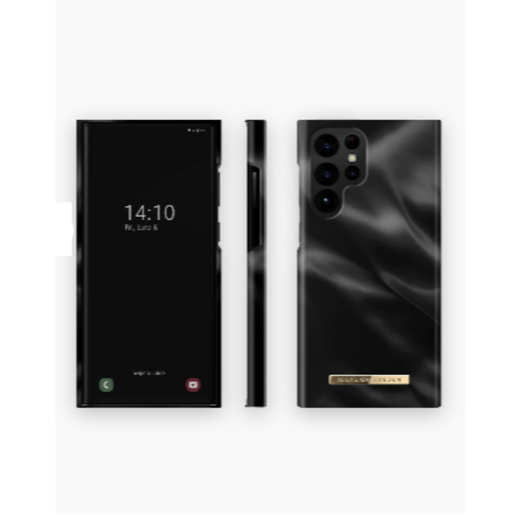 iDeal of Sweden Ideal of Sweden Galaxy S22 Ultra Skal Fashion - Svart Satin