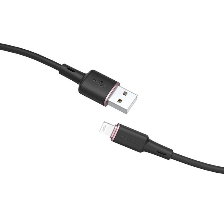 Acefast Acefast USB-A till Lightning kabel 1.2m - Svart