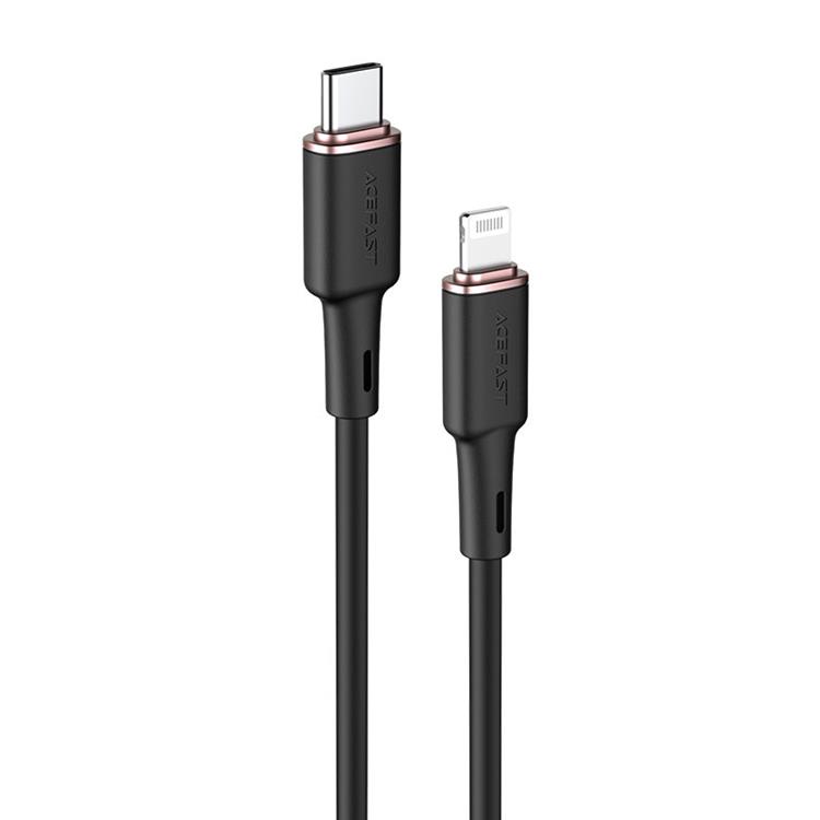 Acefast Acefast MFI USB-C till Lightning kabel 30W 1.2m - Svart