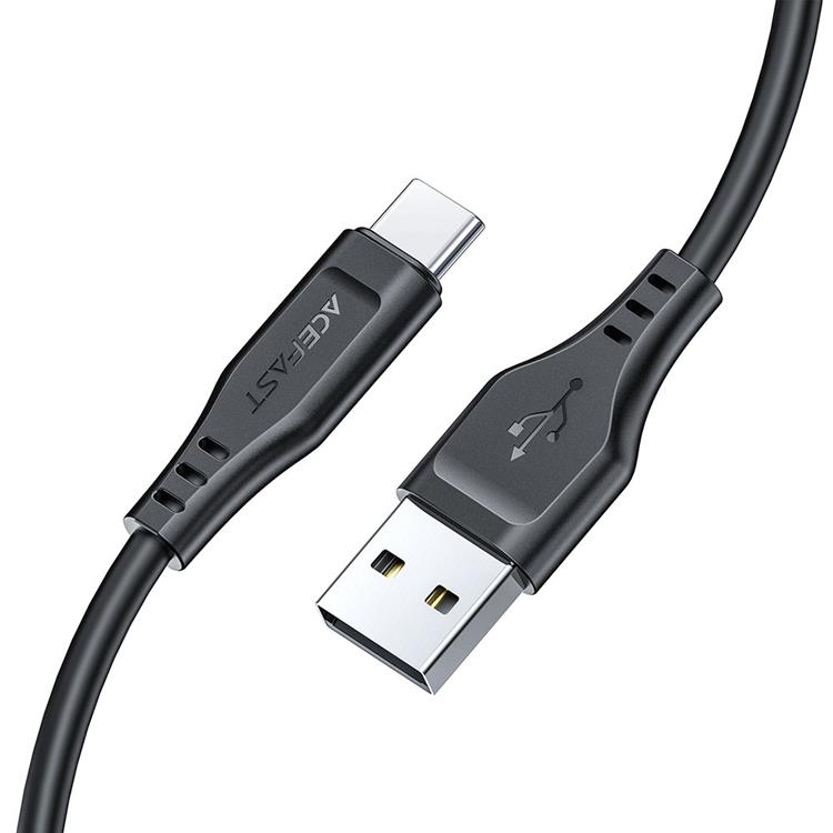 Acefast Acefast USB-C till USB-A kabel 1.2m - Svart