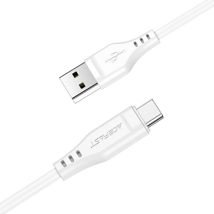 Acefast Acefast USB-C till USB-A kabel 1.2m - Vit