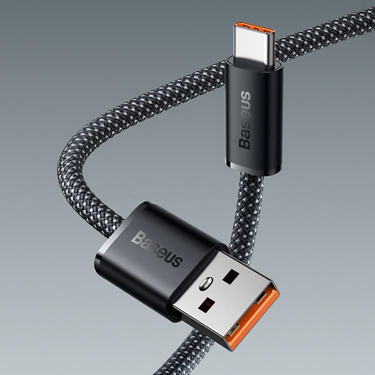 BASEUS Baseus Dynamic USB-C till USB-A kabel 100W 1m - Grå