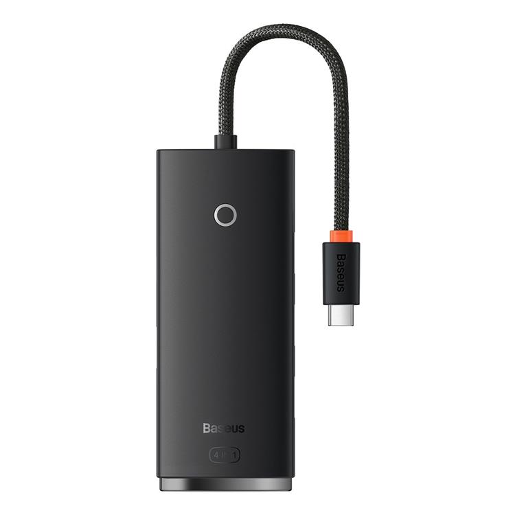 BASEUS Baseus Lite HUB Typ-C 4x USB - Svart