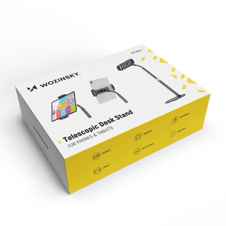 Wozinsky Wozinsky Stativ För Surfplatta Och Telefon - Svart