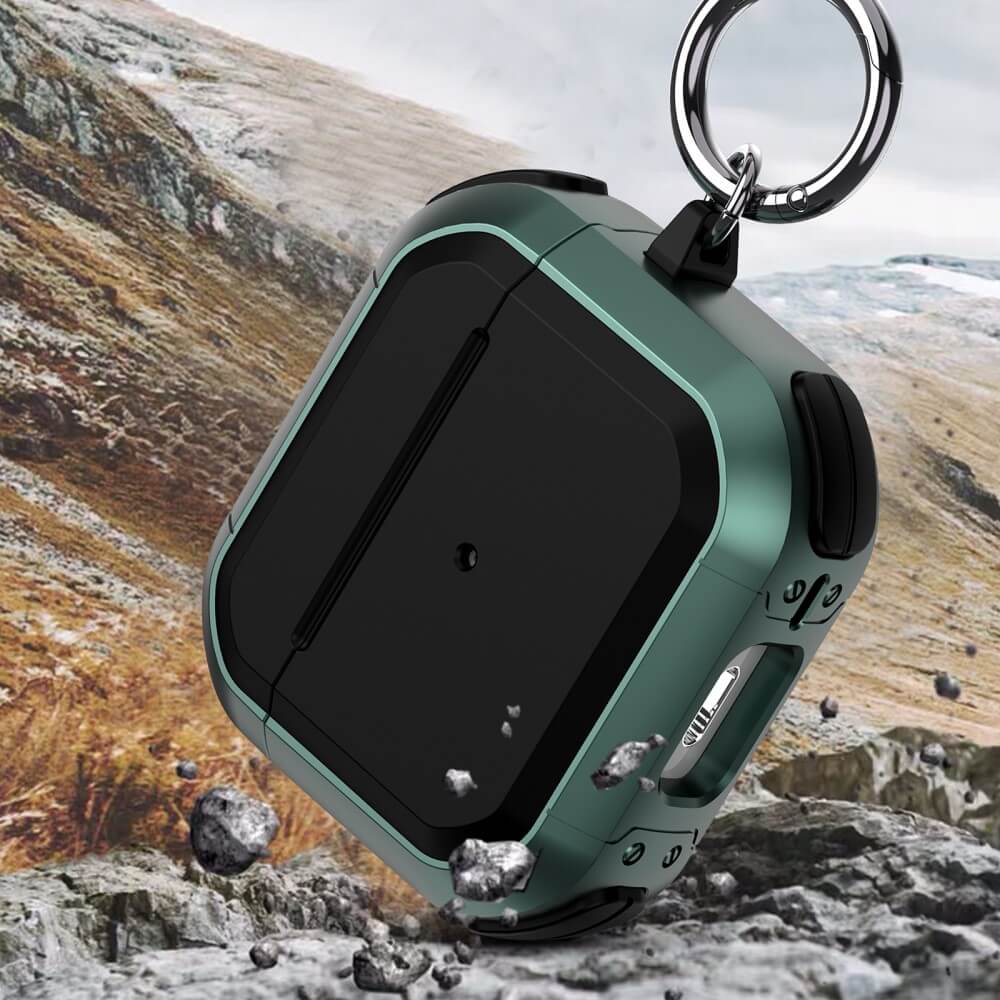 OEM Eggshell Shockproof Skal till Apple Airpods 3 - Mörkblå