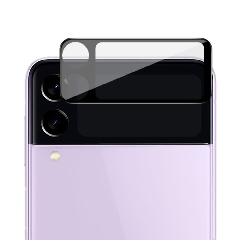 OEM IMAK Kameralinsskydd i Härdat Glas Samsung Z Flip 3 - Svart