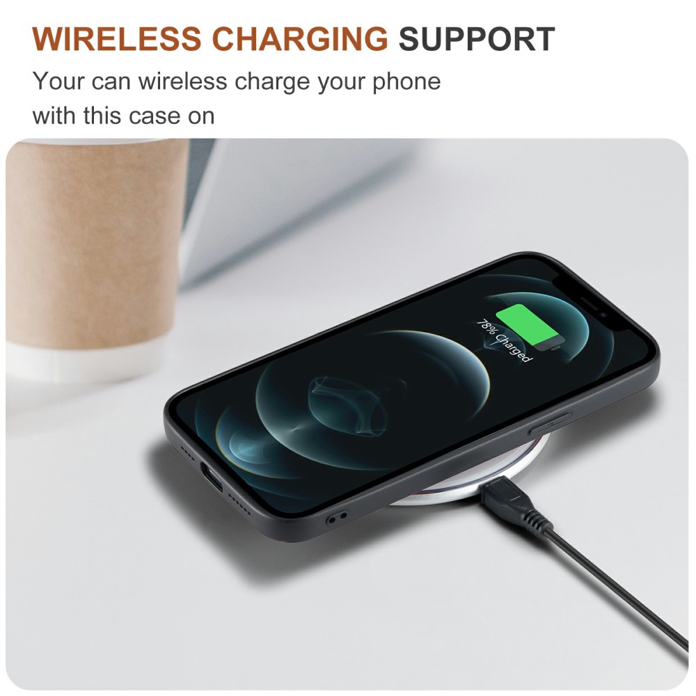 DG.MING DG.MING iPhone 13 Mini Skal samt Wallet med Kickstand - Brun