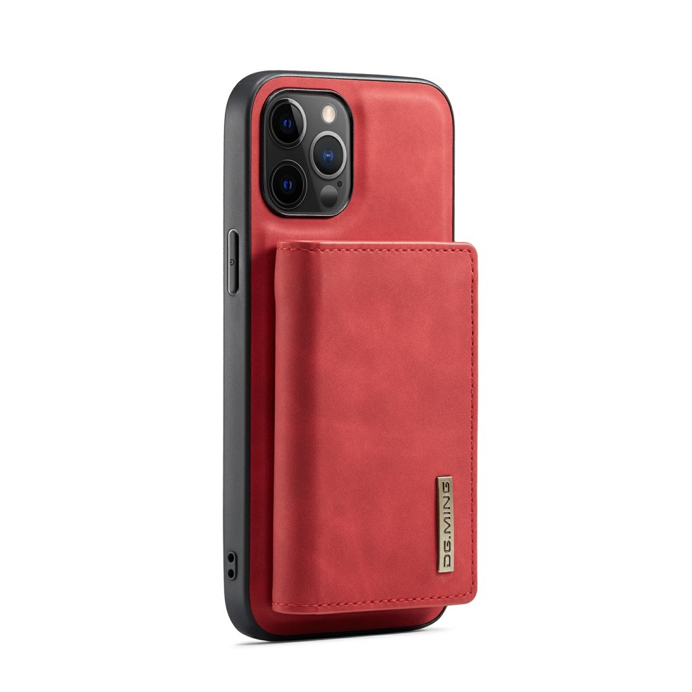 DG.MING DG.MING iPhone 13 Mini Skal samt Wallet med Kickstand - Röd