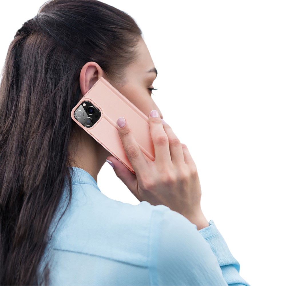 Dux Ducis Dux Ducis Skin Series Plånboksfodral iPhone 13 Pro Max - RoseGold