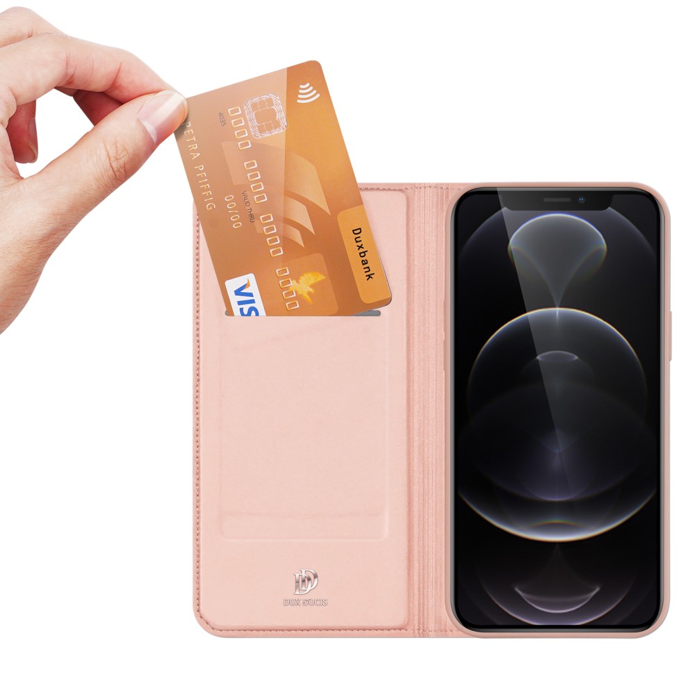 Dux Ducis Dux Ducis Skin Series Plånboksfodral iPhone 13 Pro - RoseGold