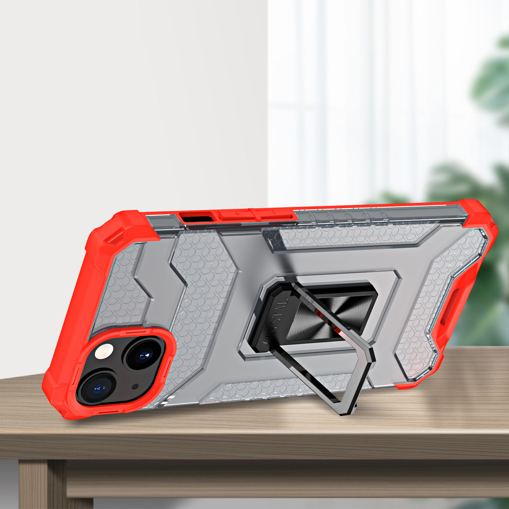 OEM Crystal Ring Skal iPhone 13 mini - Röd