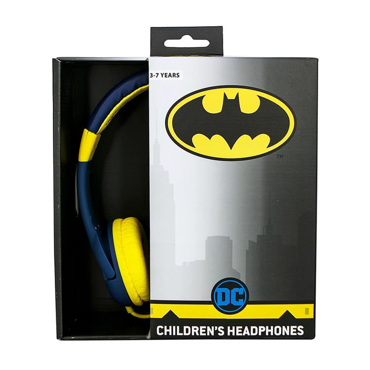 BATMAN BATMAN Hörlurar Junior On-Ear 85dB Batlogo - Blå