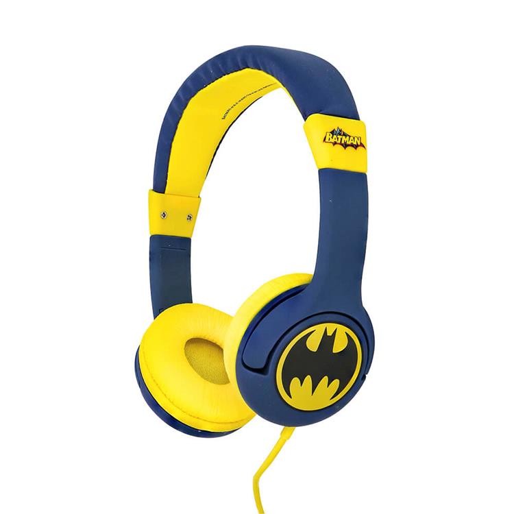 BATMAN BATMAN Hörlurar Junior On-Ear 85dB Batlogo - Blå