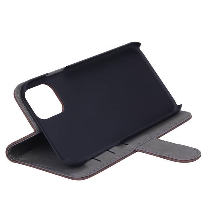 GEAR GEAR Mobilfodral Nubuck PU iPhone 11 - Brun
