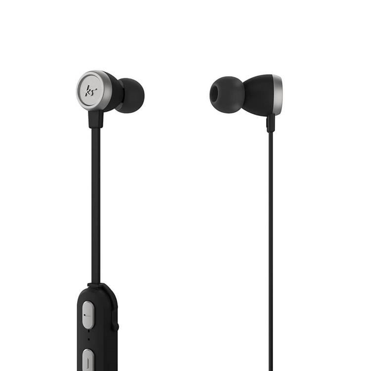 Kitsound KITSOUND Hörlurar Hudson Sport In-Ear Trådlös - Silver