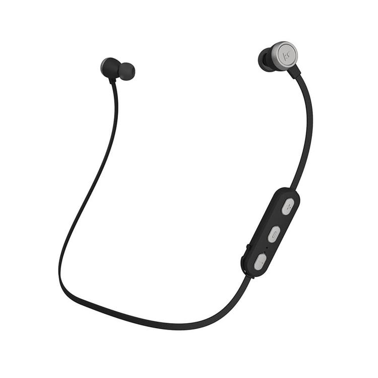 Kitsound KITSOUND Hörlurar Hudson Sport In-Ear Trådlös - Silver